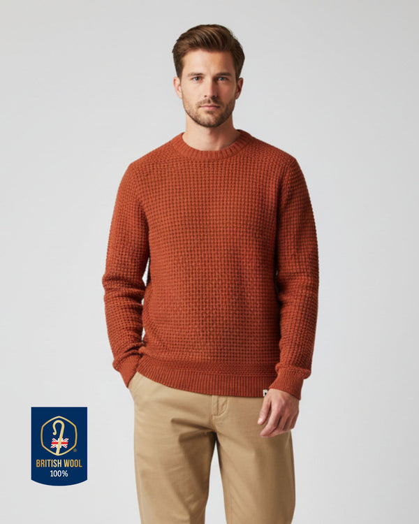 peregrine Fisherman Crew Jumper