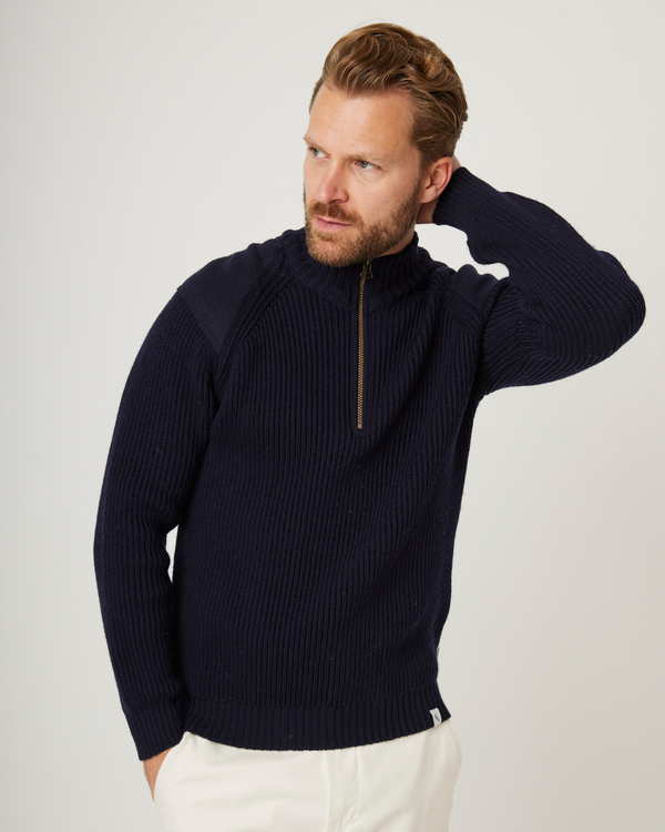 Peregrine Foxton Quarter Zip Jumper