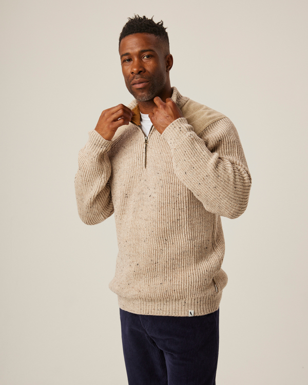 Peregrine Foxton Quarter Zip Jumper