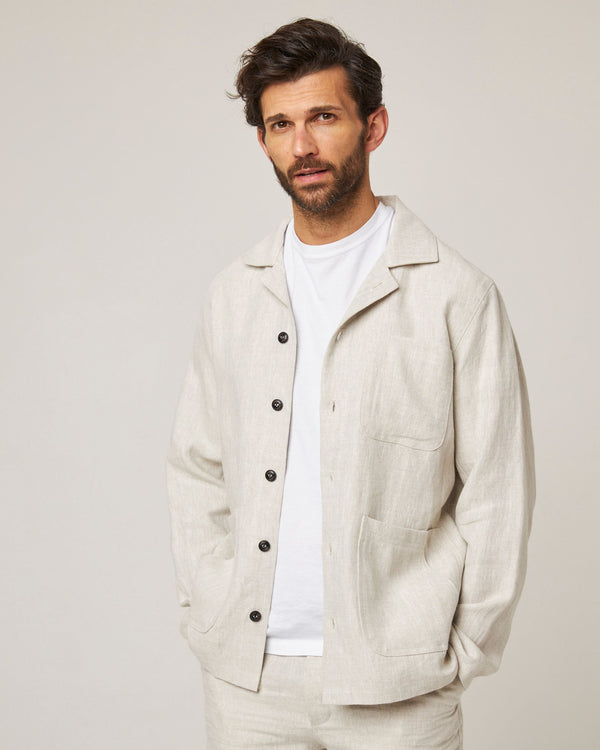 Peregrine Grange Linen Shacket