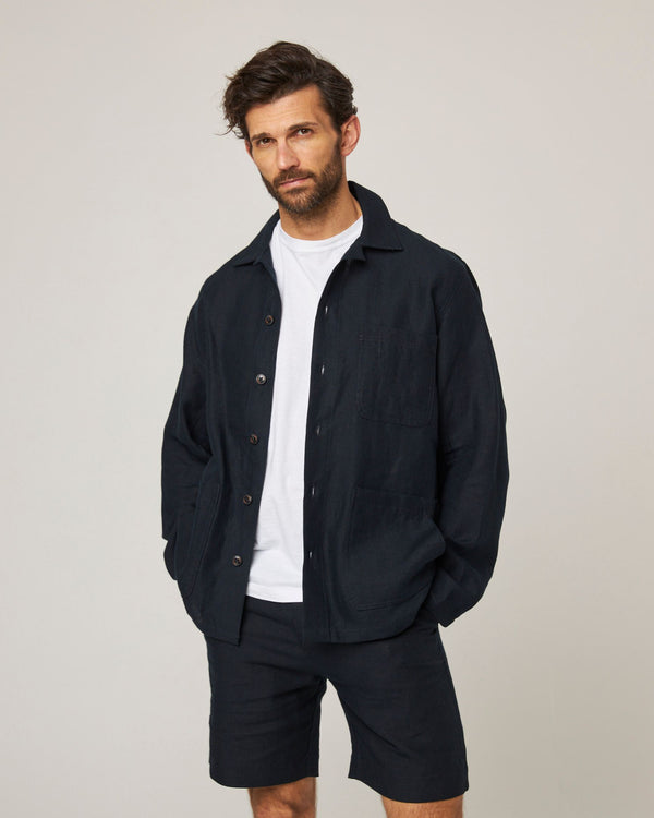 peregrine Grange Linen Shacket