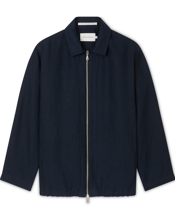 Peregrine Heybrook Linen Bomber Jacket