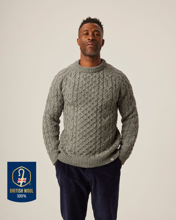 peregrine Hudson Aran Jumper