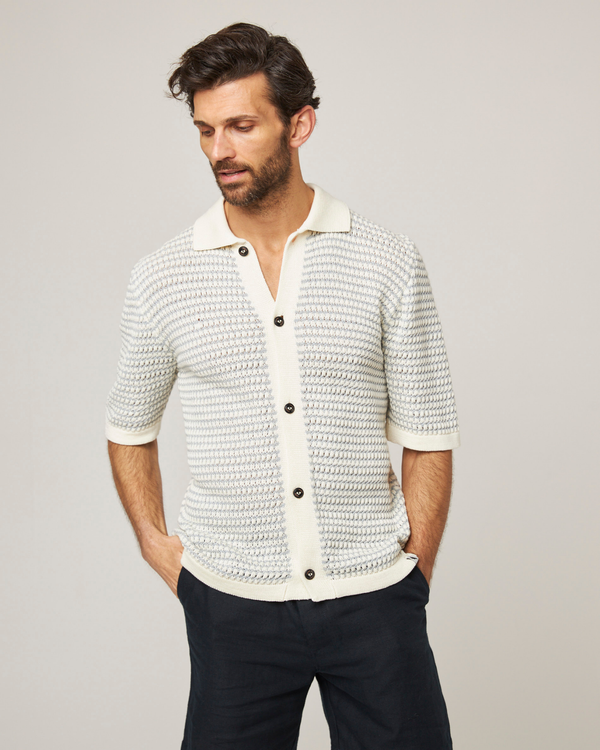 Peregrine Island Crochet Shirt