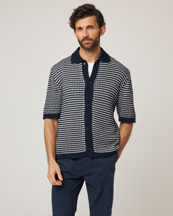 peregrine Island Crochet Shirt