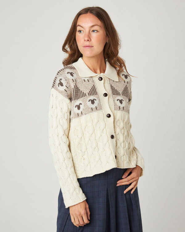Peregrine Megan Sheep Cardigan