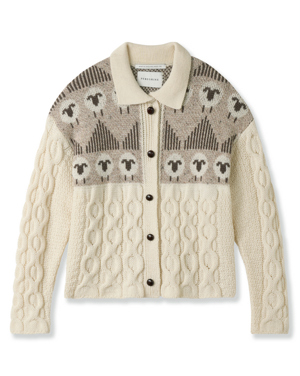 Peregrine Megan Sheep Cardigan