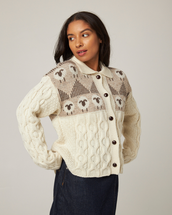 peregrine Megan Sheep Cardigan