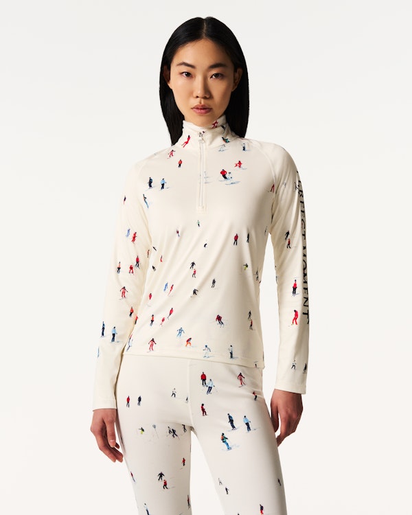 Perfect Moment 1/4 Zip Base Layer Top