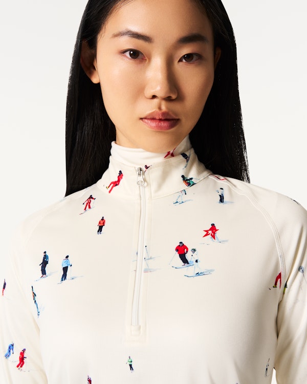 Perfect Moment 1/4 Zip Base Layer Top