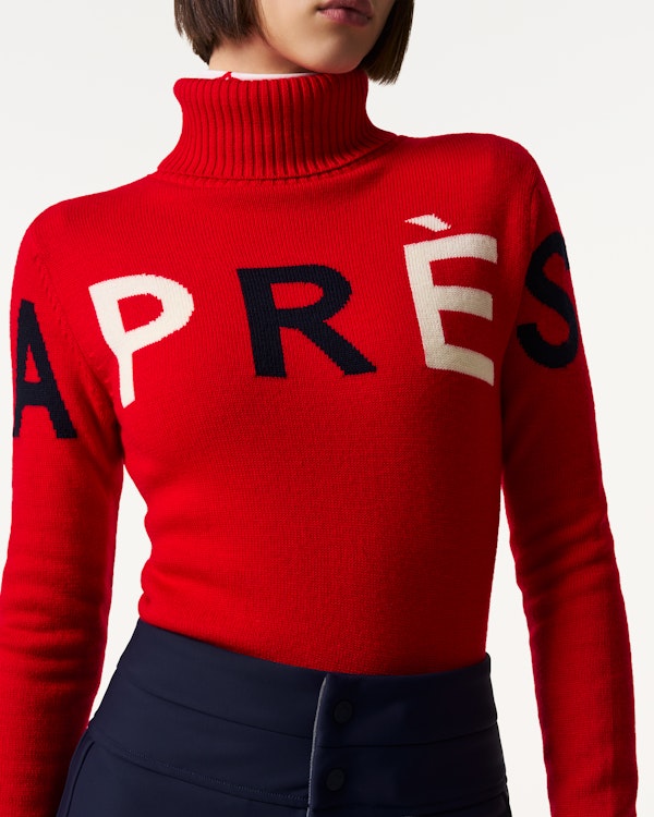 Perfect Moment Après Merino Wool Sweater