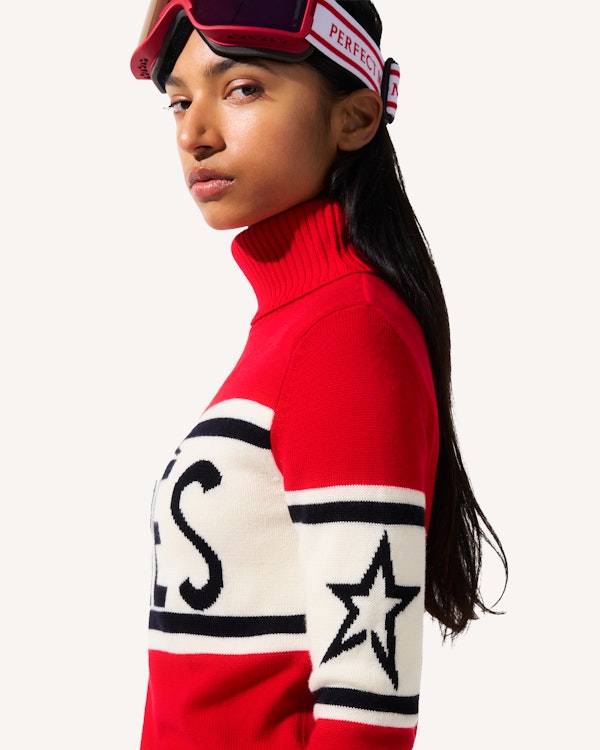 Perfect Moment Après Schild Merino Wool Sweater