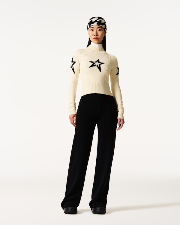 Perfect Moment Cable Merino Wool Sweater