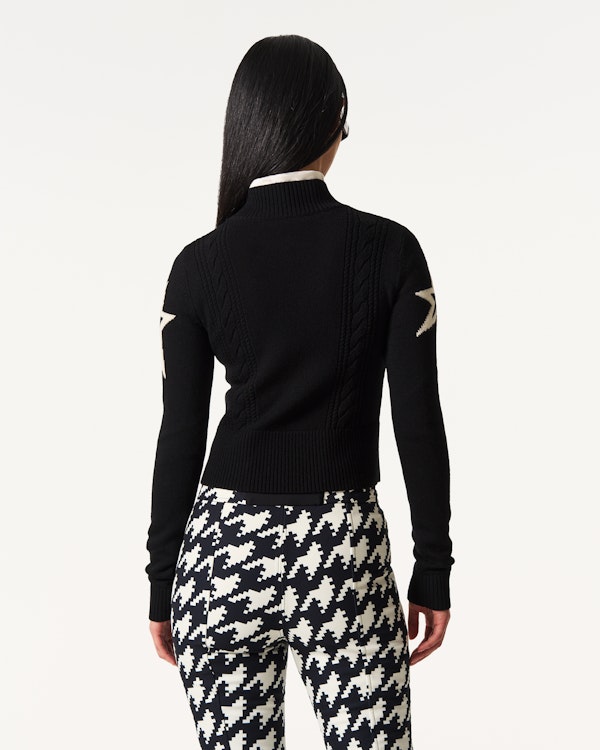 Perfect Moment Cable Merino Wool Sweater