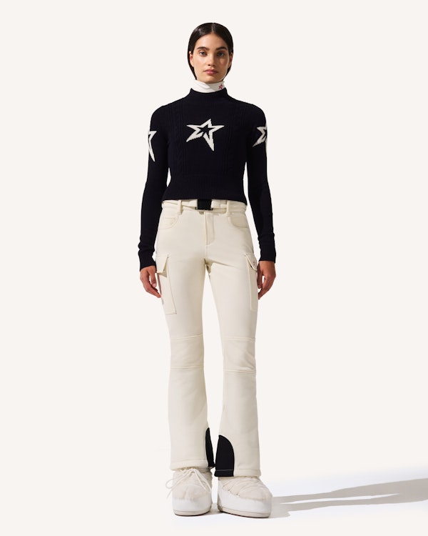 Perfect Moment Cable Merino Wool Sweater