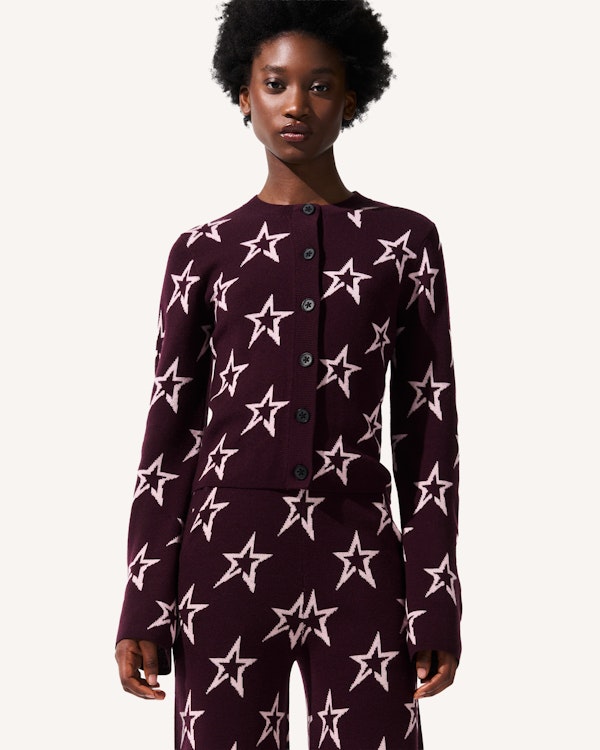 Perfect Moment Chalet Merino Wool Cardigan