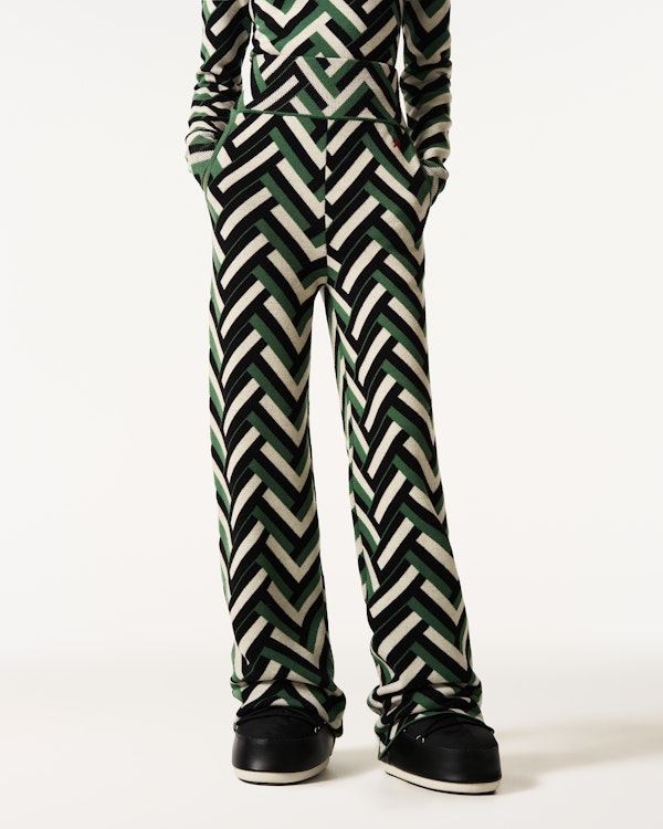 Perfect Moment Chalet Merino Wool Knitted Pant