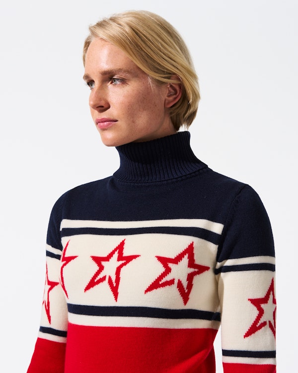 Perfect Moment Chopper Merino Wool Sweater