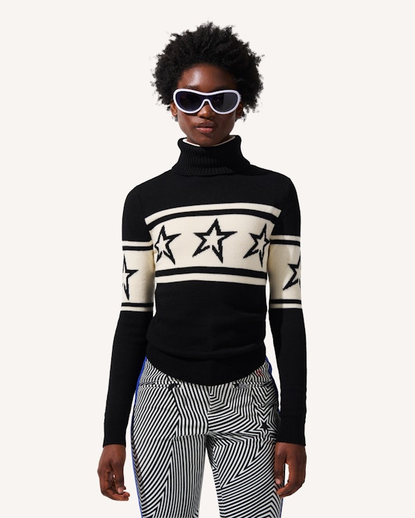 Perfect Moment Chopper Merino Wool Sweater