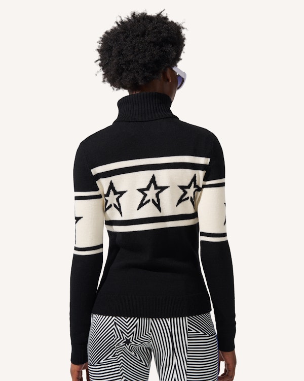 Perfect Moment Chopper Merino Wool Sweater