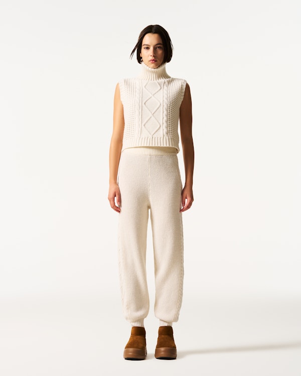 Perfect Moment Crystal Merino Wool Jogger