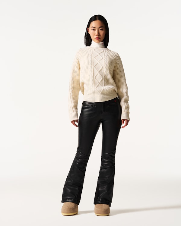 Perfect Moment Crystal Merino Wool Sweater