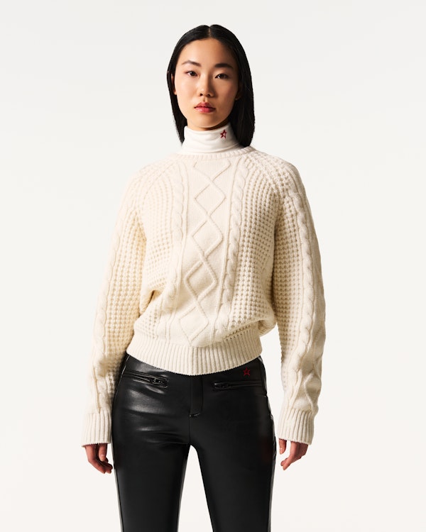 Perfect Moment Crystal Merino Wool Sweater