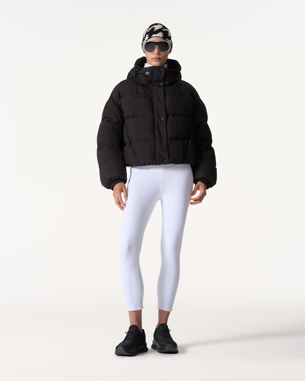 Perfect Moment Down Cropped Puffer Jacket