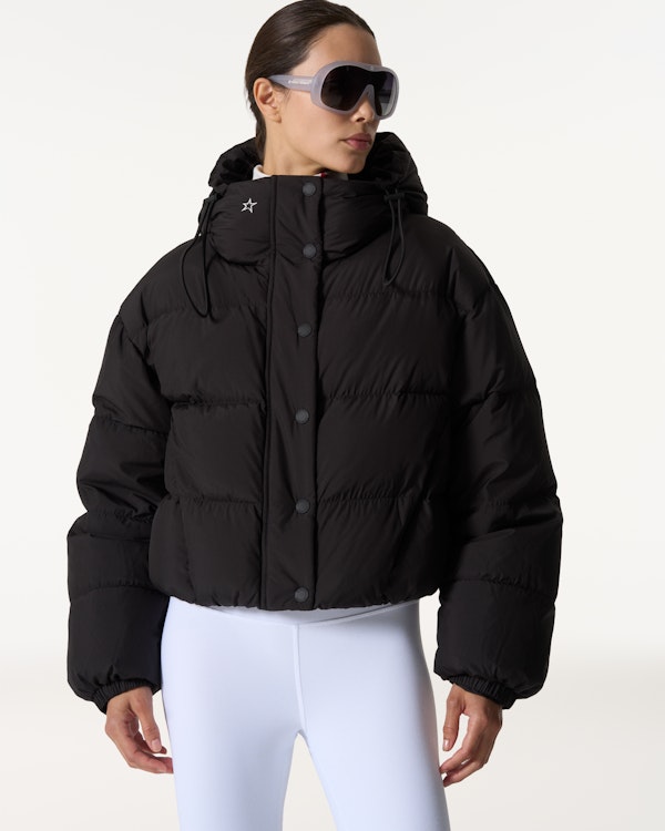 Perfect Moment Down Cropped Puffer Jacket