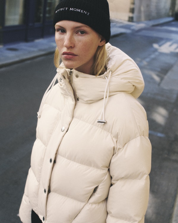 Perfect Moment Down Cropped Puffer Jacket