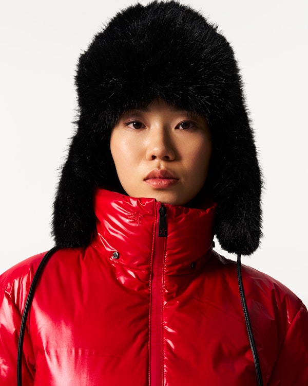 Perfect Moment Faux Fur Trapper Hat