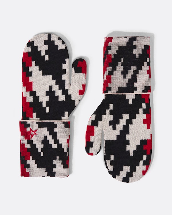 perfect moment Houndstooth Après Mittens