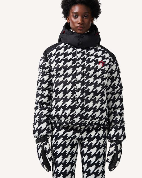 Perfect Moment Houndstooth Moment Puffer