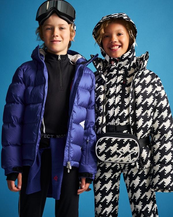 Perfect Moment Houndstooth Ski Suit