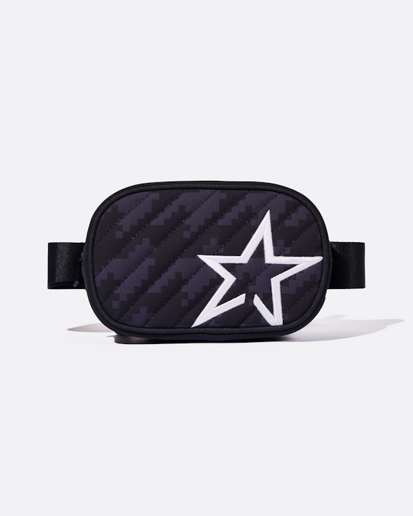 perfect moment Houndstooth Star Belt Bag