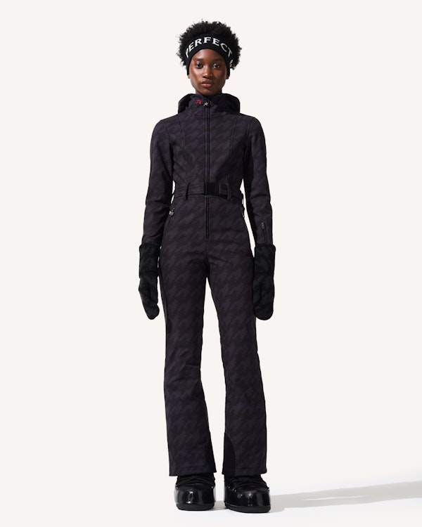 Perfect Moment Houndstooth Tignes Ski Suit