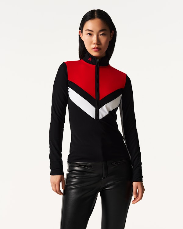 Perfect Moment JG Thermal Half-Zip Base Layer Top