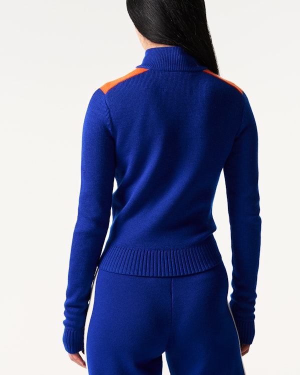 Perfect Moment LA Tour Merino Wool 1/4 Zip Sweater