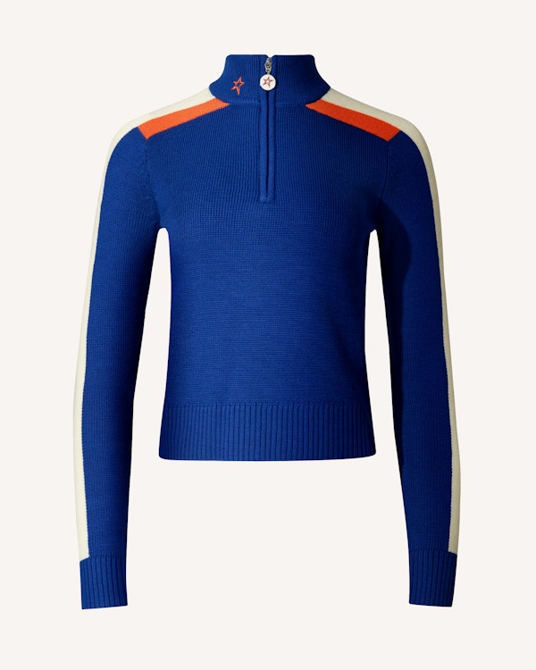 perfect moment LA Tour Merino Wool 1/4 Zip Sweater