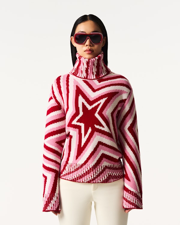 Perfect Moment Mia Merino Wool Turtleneck Sweater