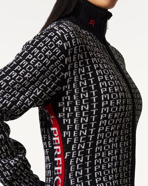 Perfect Moment Monogram Merino Wool Knit