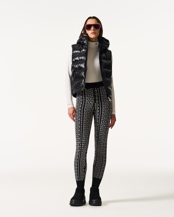 Perfect Moment Monogram Merino Wool Legging