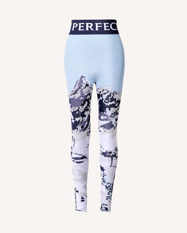 perfect moment Mountain Print Jacquard Legging
