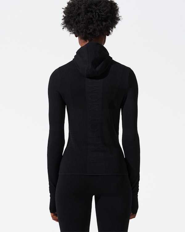 Perfect Moment Seamless Hooded Base Layer Top
