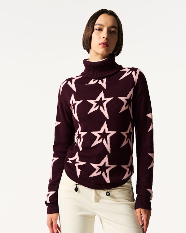 Perfect Moment Star Dust Merino Wool Sweater
