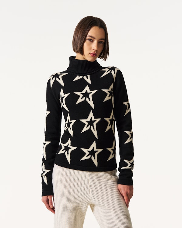 Perfect Moment Star Dust Merino Wool Sweater