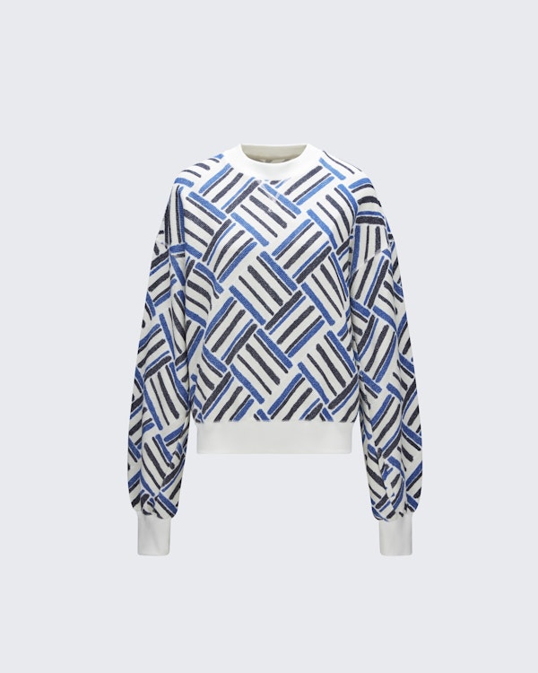 perfect moment Stripe Crewneck Sweatshirt