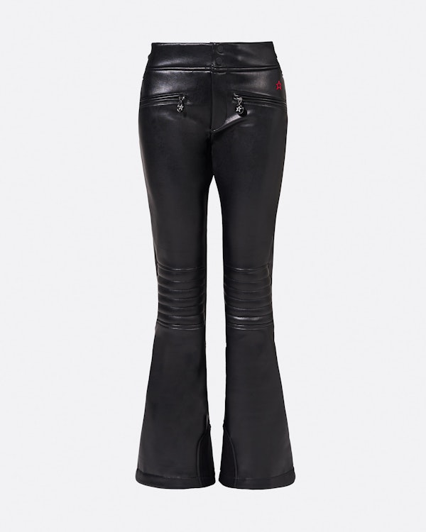 perfect moment Vegan Leather Mid-Rise Aurora Ski Pant