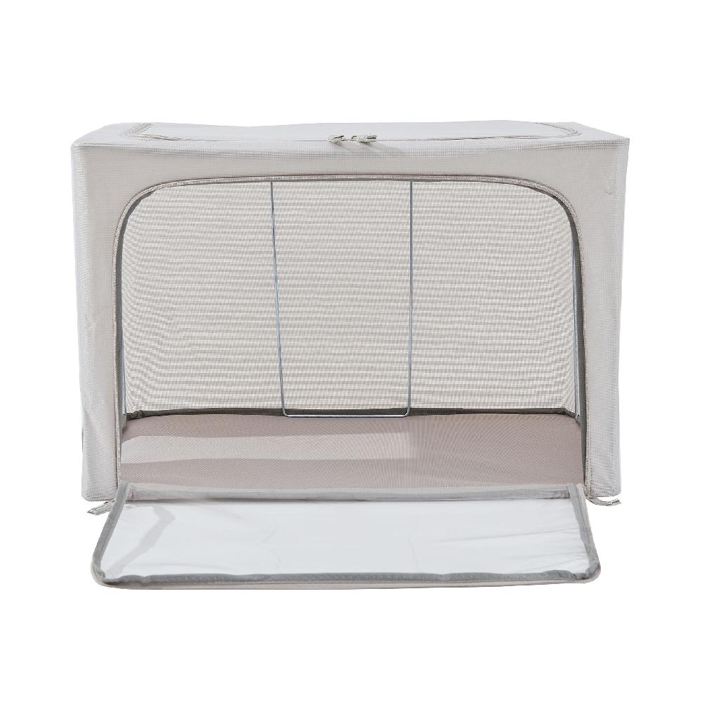 Periea Periea ‘Beau’ Clothes & Bedding Storage Boxes – Under-bed Or In Wardrobe – Grey (Various Sizes Available)