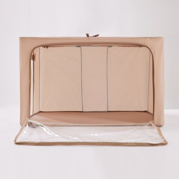 Periea Periea ‘Beau’ Clothes & Bedding Storage Boxes – Under-bed Or In Wardrobe – Camel (Various Sizes Available)